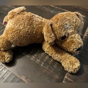 RETIRED Ty Classic Scooter Brown Dog Golden‎ floppy Plush Vintage 1999 stuffed